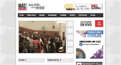 Desktop Screenshot of mgradionoticias.com